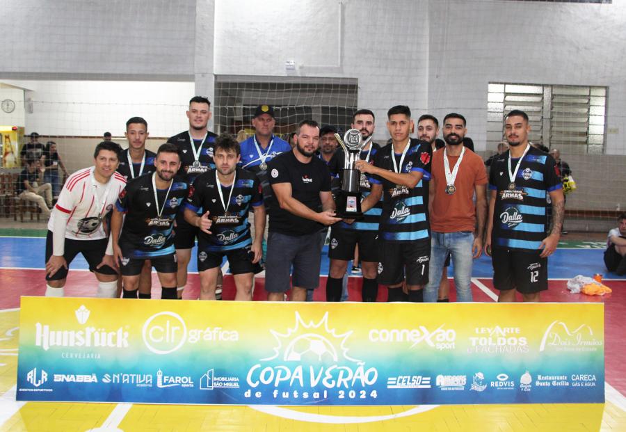 Amigos da Copa, de Estância Velha, foi vice-campeão do masculino