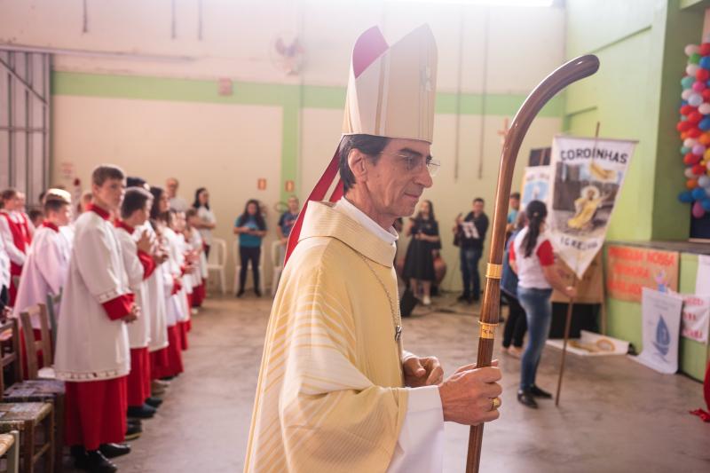 Dom João Salm estará em Dois Irmãos (Foto: Divulgação / Diocese)
