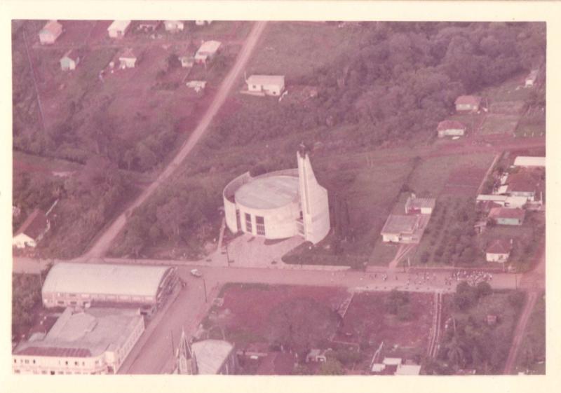 Ruas Sapiranga e 10 de Setembro no final da década de 1970
