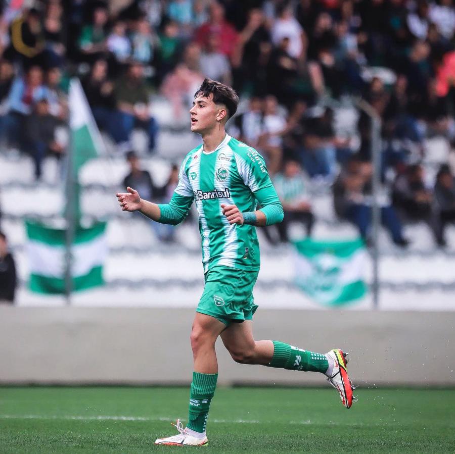 Maiquel joga no Juventude desde 2019 (Foto: Gabriel Tadiotto)