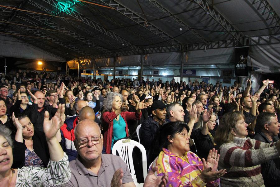 Público interagiu e se divertiu com Guri de Uruguaiana