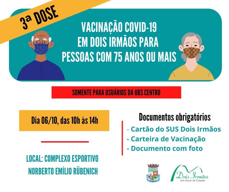 Será nesta quarta, das 10h às 14h