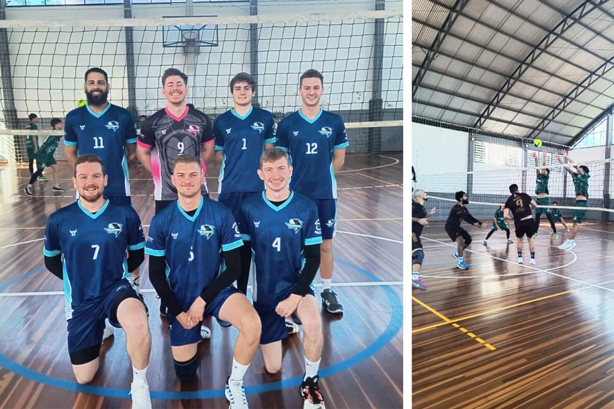 Sharks é um dos classificados / Jogos do masculino ocorreram no Ginásio Primavera (Fotos: Divulgação / Desporto)