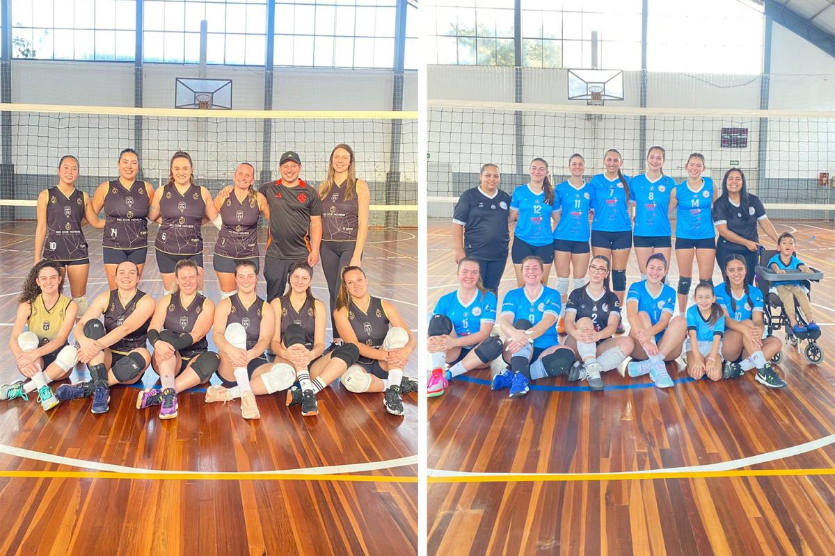 Amigas do Vôlei / Max Team Volleyball (Fotos: Divulgação / Desporto)
