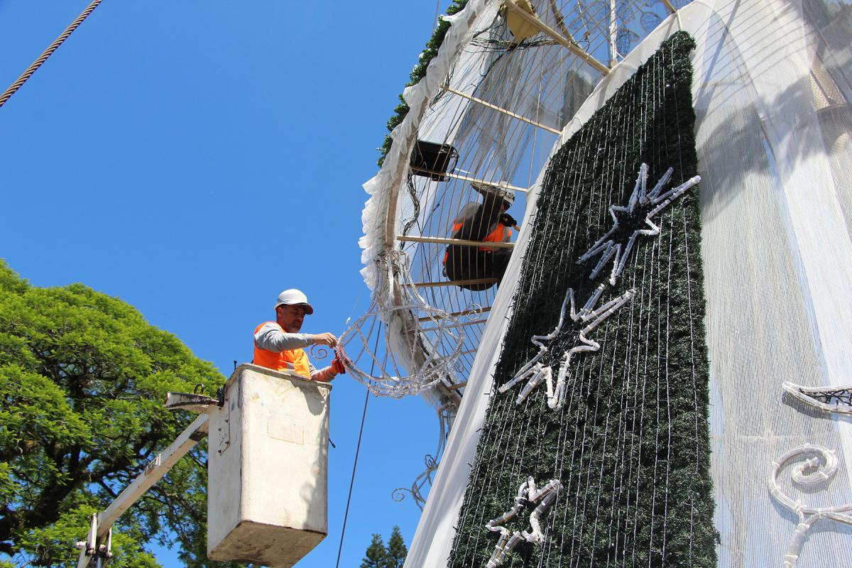 Trabalho chama atenção no Centro da cidade