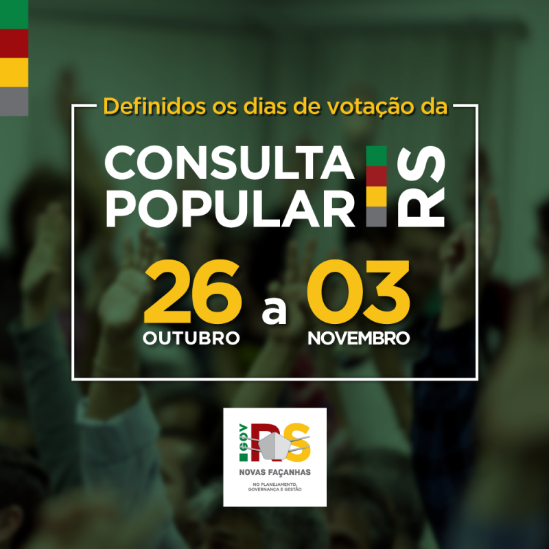 Votação online acontece de 26 de outubro a 3 de novembro Votação online acontece de 26 de outubro a 3 de novembro