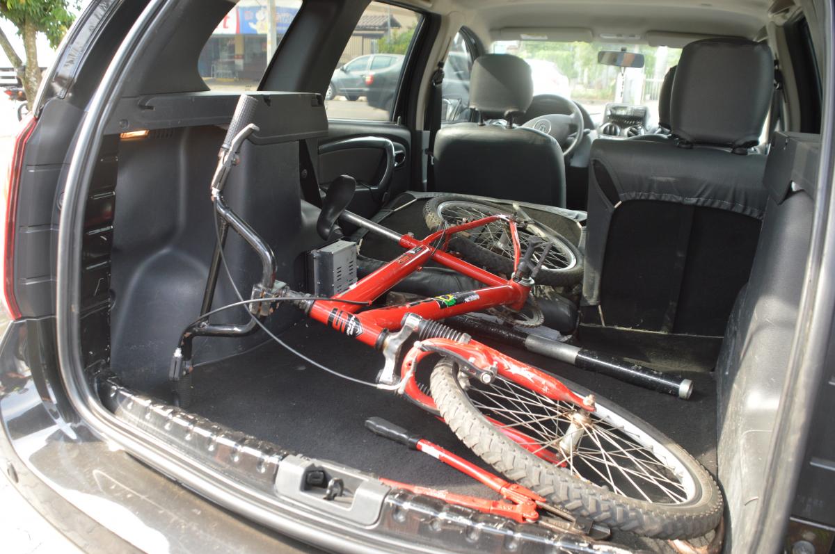 Uma das bicicletas foi recuperada e devolvida à vítima Uma das bicicletas foi recuperada e devolvida à vítima