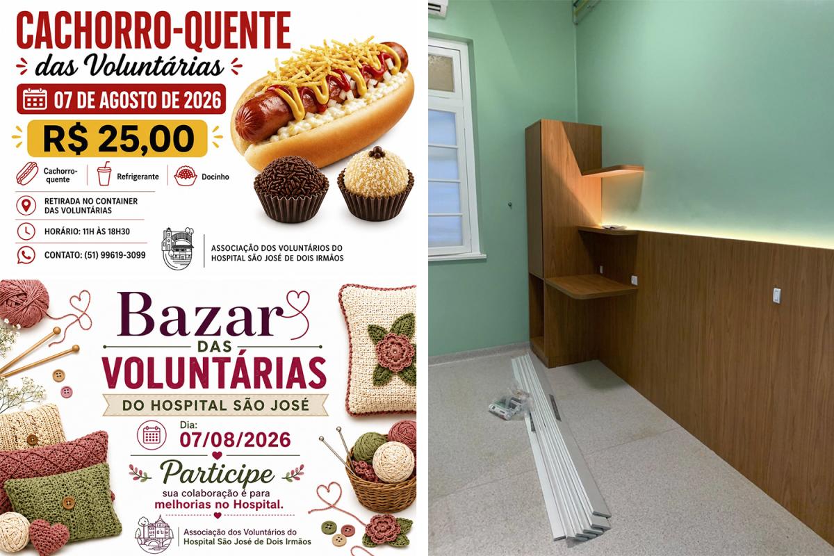Renda será destinada à reforma de quartos de acolhimento, proporcionando mais conforto, dignidade e humanização aos pacientes e seus familiares (Fotos: Divulgação)