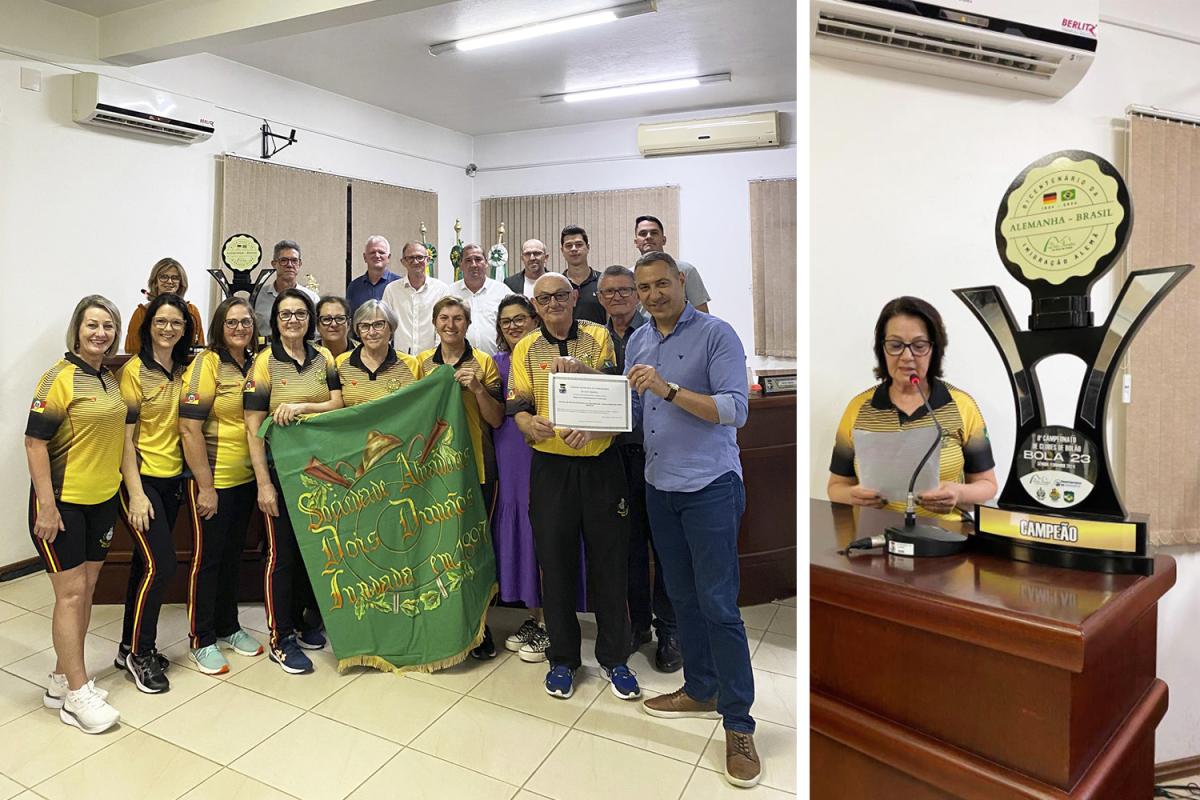 Grupo com os vereadores / Edi Muller (Fotos: Divulgação / Câmara) Grupo com os vereadores / Edi Muller (Fotos: Divulgação / Câmara)