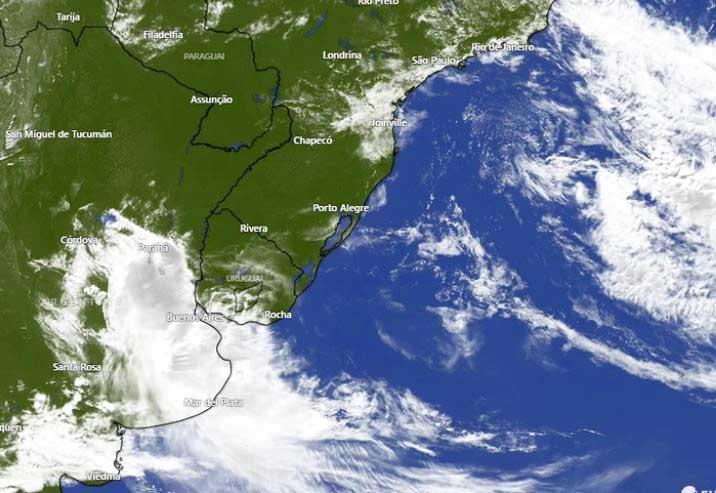 Fonte: GZH / Imagem: Windy / Reprodução