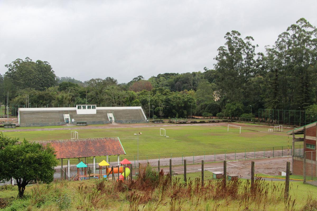 Complexo Esportivo no início da tarde
