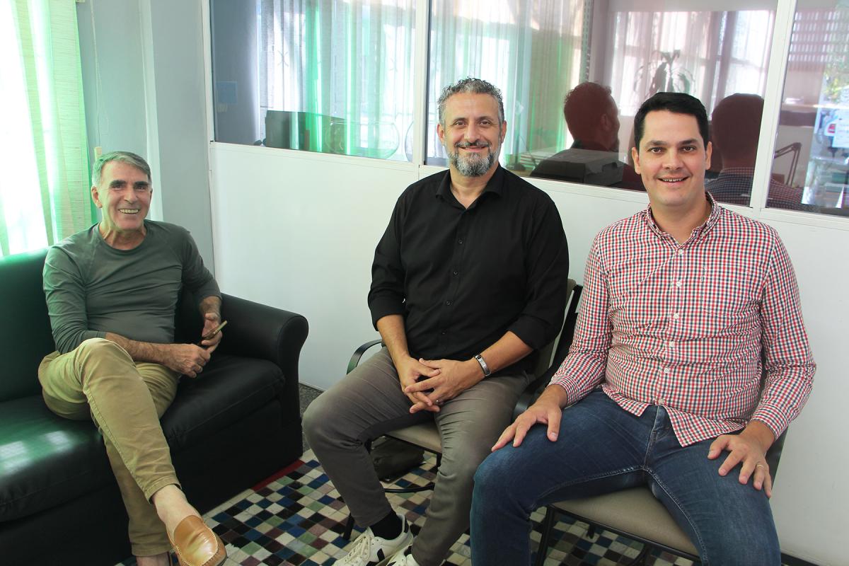 No JDI: Alan Caldas, deputado Issur e Ramon Arnold
