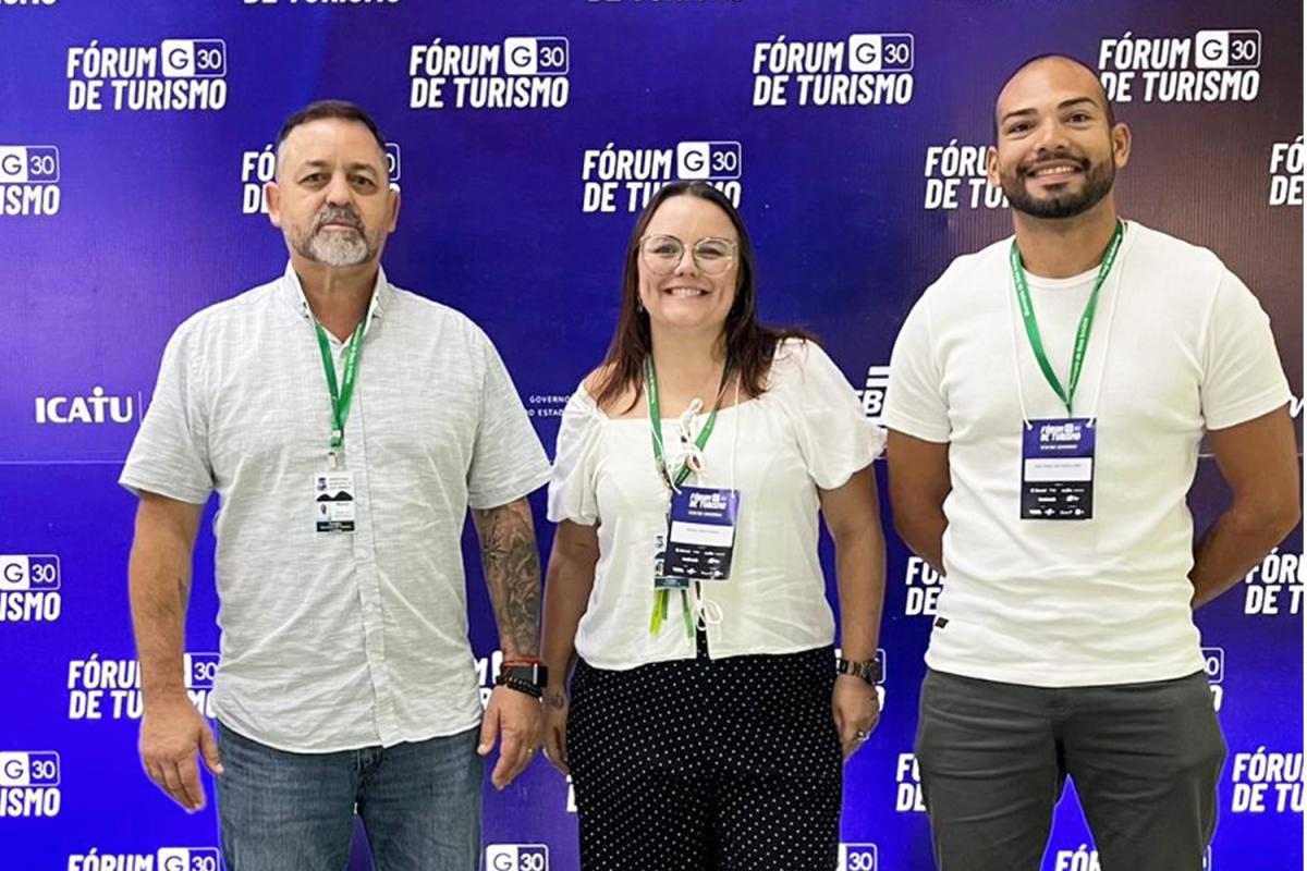 Maicá, Jéssica e Luiz Felipe (Foto: Divulgação / PMDI)