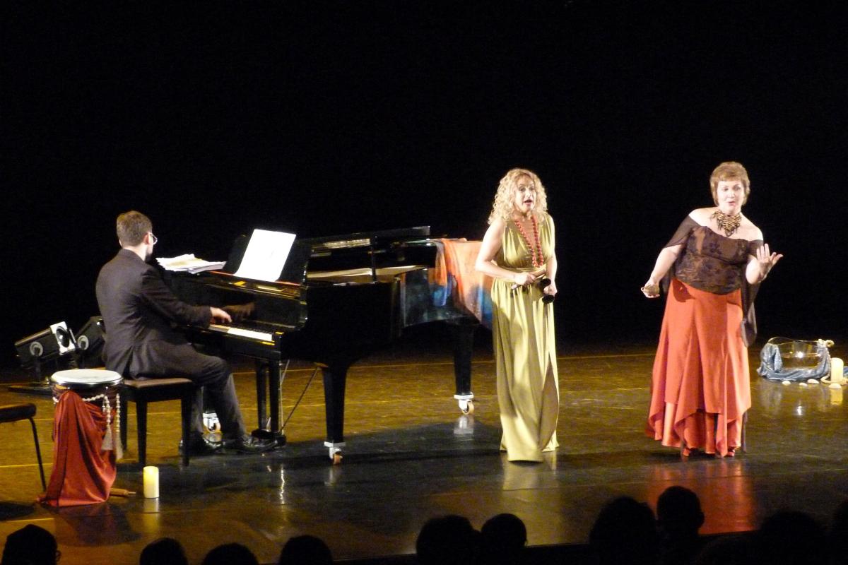 Pianista Fernando Rauber e cantoras líricas Angela Diel e Carla Maffioletti, que integrou elenco de Andre Rieu, estarão em recital na Antiga Matriz de Dois Irmãos, na sexta-feira (29)
