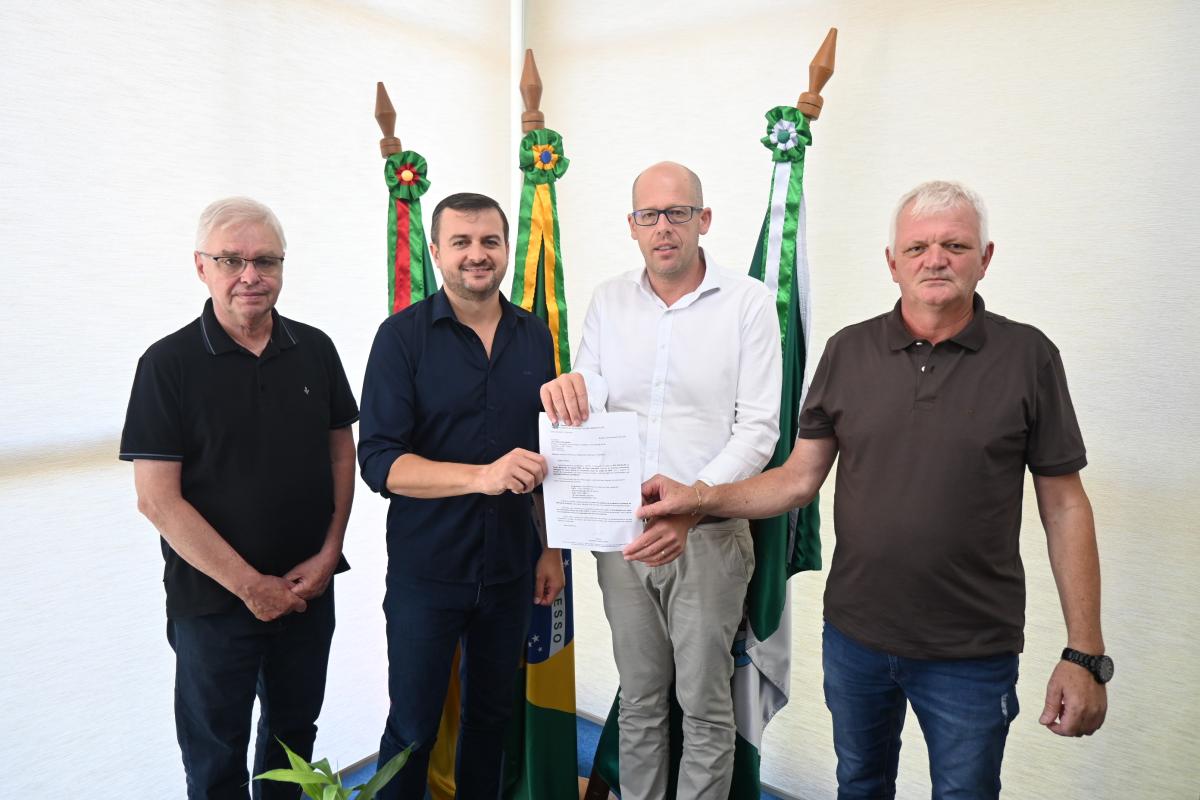 João Luiz, Jerri, Joel e Kroetz (Foto: Divulgação / PMDI)