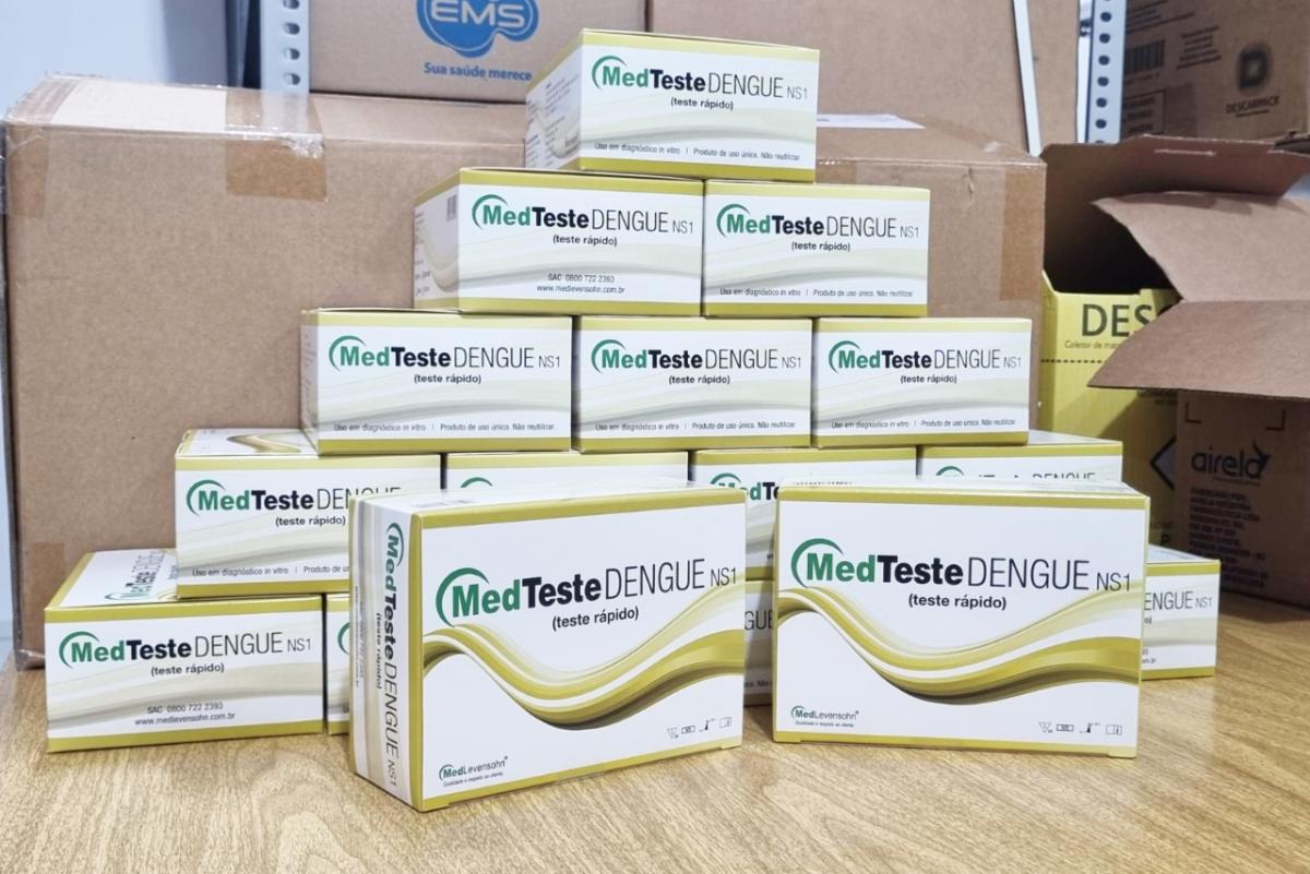 Foram adquiridos 1 mil testes rápidos (Foto: Divulgação / PMDI) Foram adquiridos 1 mil testes rápidos (Foto: Divulgação / PMDI)