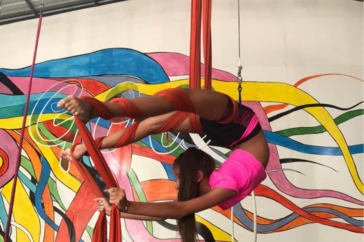Goa Dança Aérea é uma das atrações da live 