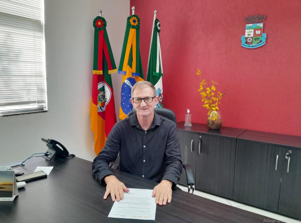 Vereador no sexto mandato e atual presidente da Câmara