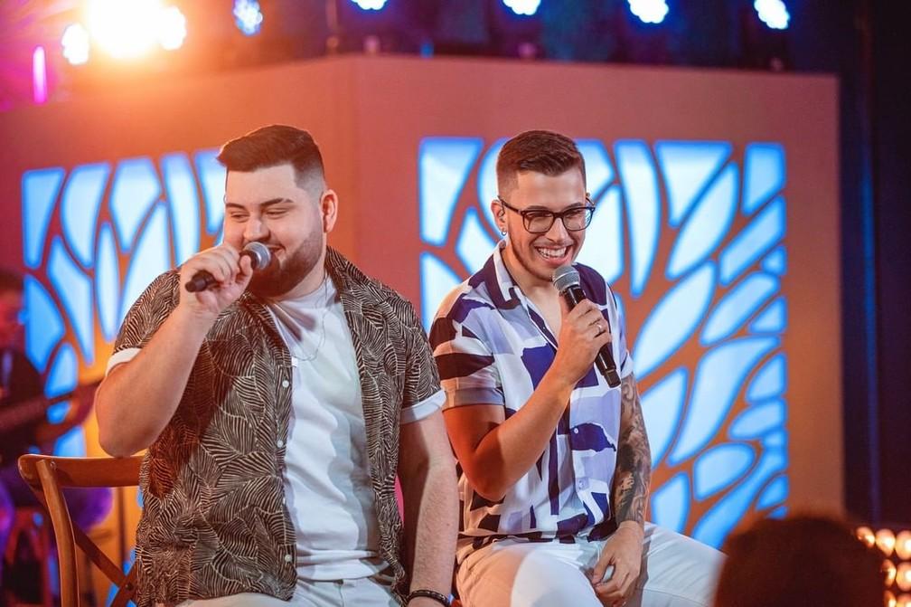 Dom Vittor e Gustavo (Fonte: g1 Pop & Arte)