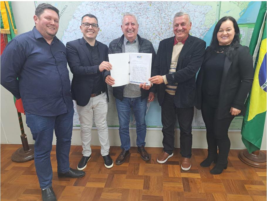 Leandro, Clérice, José Sperotto, Ademir e Mabel