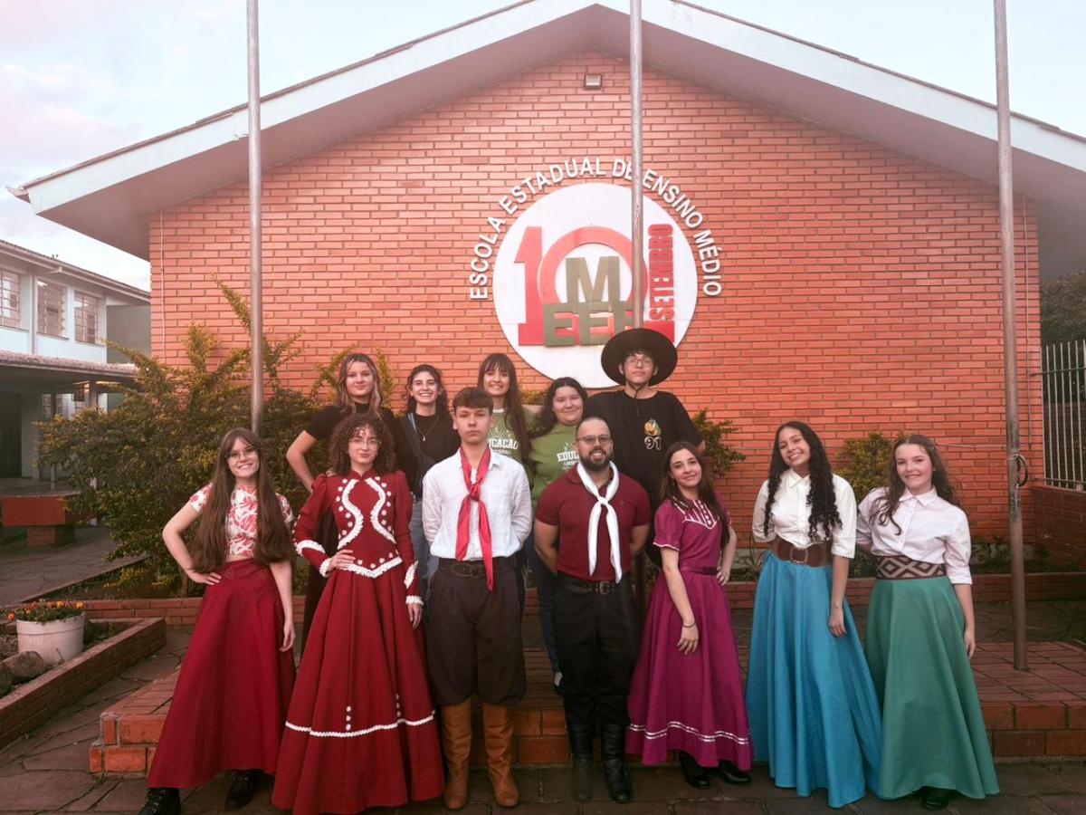 Alunos estão preparados para o evento