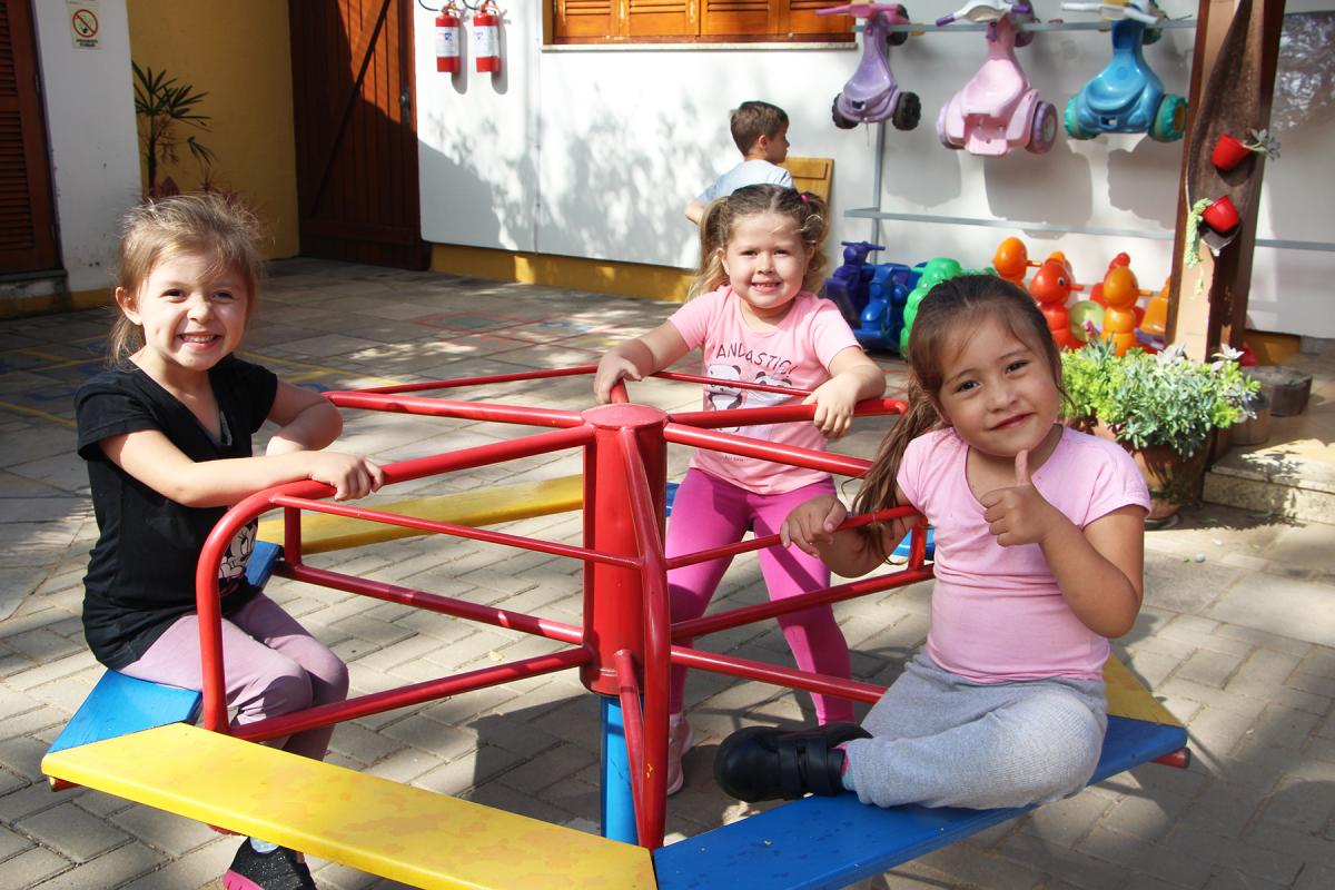 Cecília Graeff atende a 88 crianças de 2 a 5 anos Cecília Graeff atende a 88 crianças de 2 a 5 anos