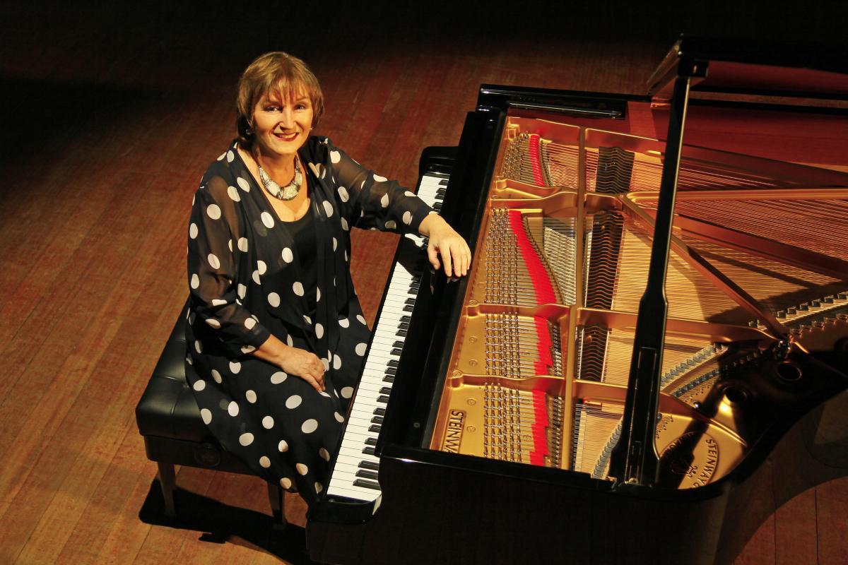 Pianista Olinda Allessandrini (Foto: Flávio Wild)