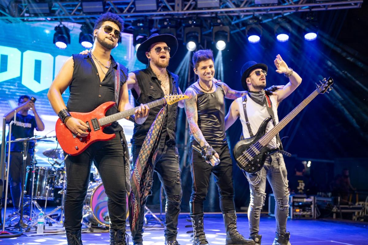 Banda Pandora é uma das atrações do aniversário