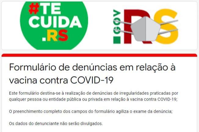 Fonte: Secretaria Estadual da Saúde