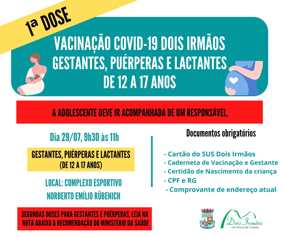 Aplicação da primeira dose ocorre das 9h às 11h Aplicação da primeira dose ocorre das 9h às 11h