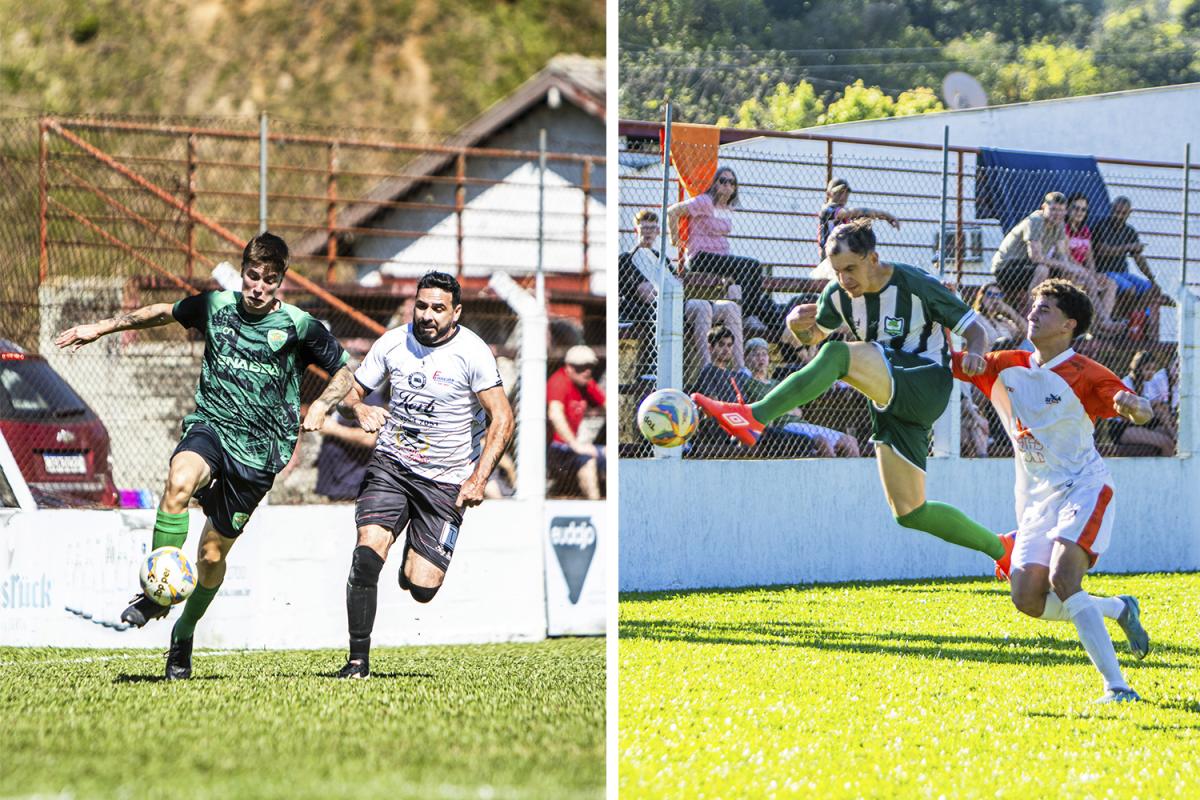 Rodada teve dois jogos no campo do Vila Rosa (Fotos: @napalmfoto)