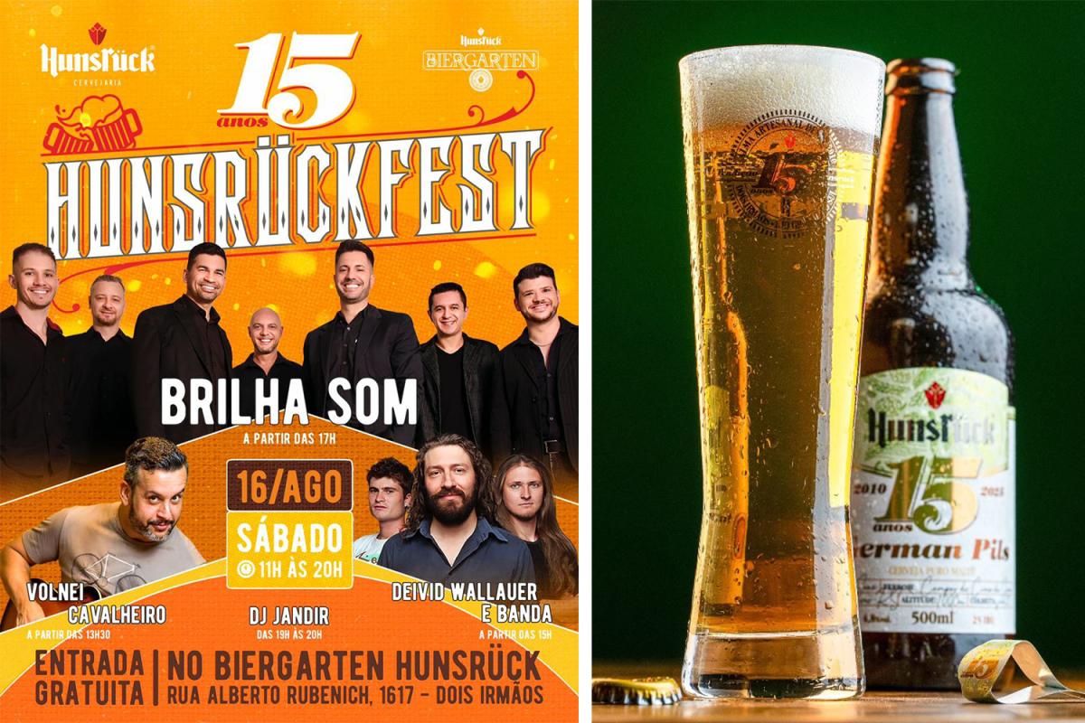 Brilha Som será atração na Hunsrückfest (Fotos: Divulgação)
