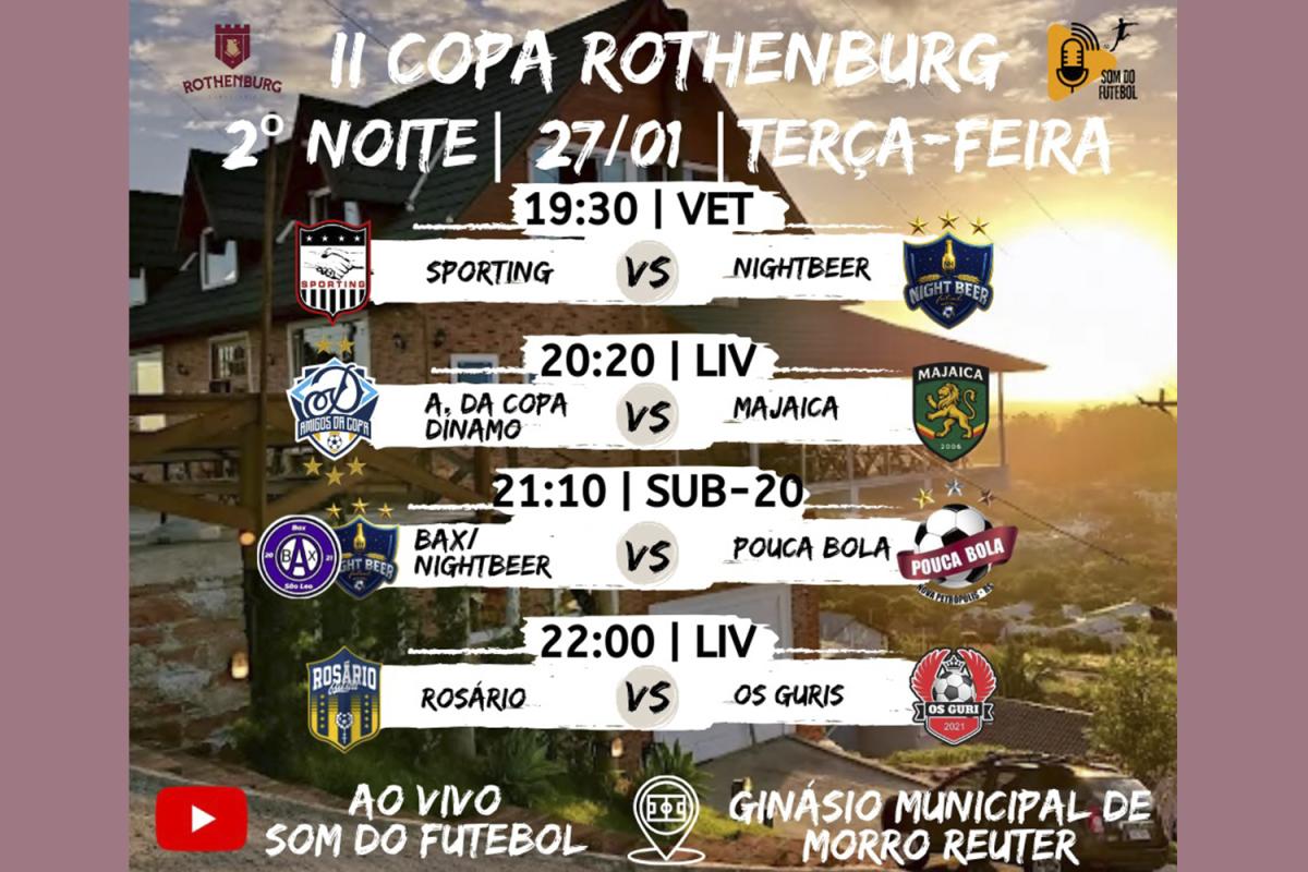 Competição segue com mais quatro jogos nesta terça