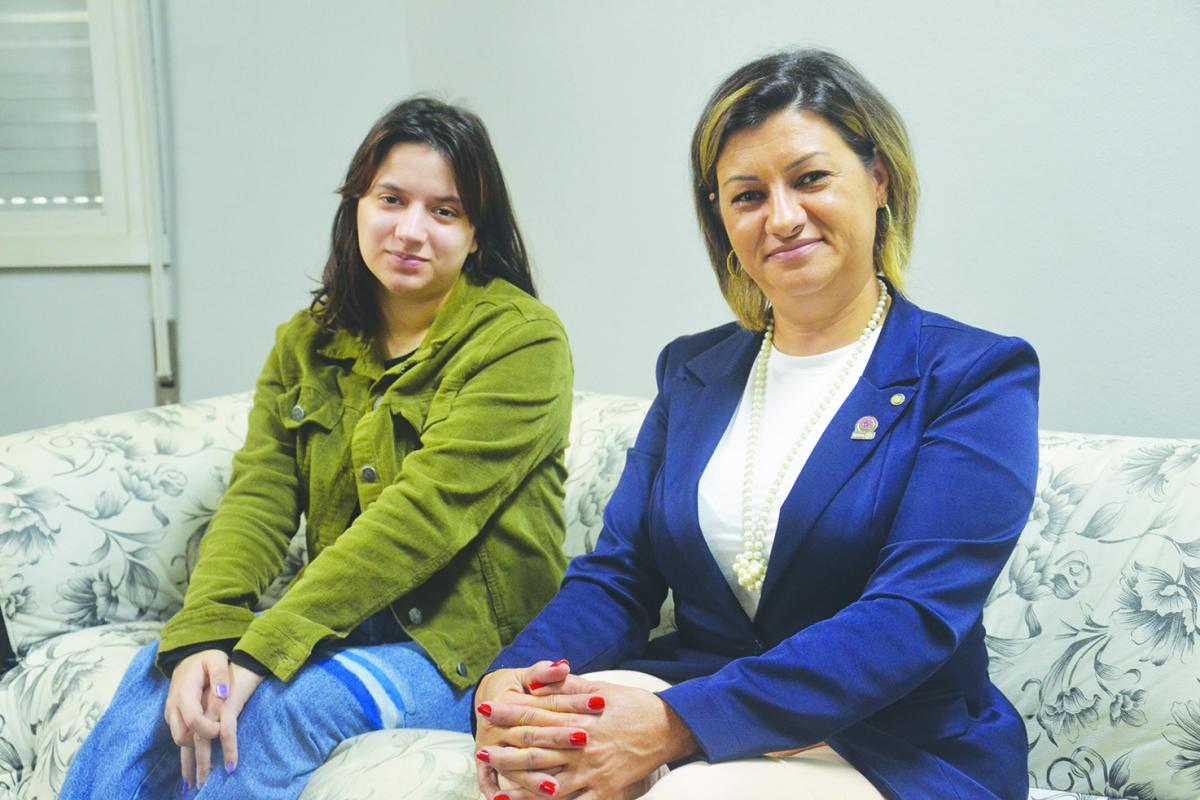 Maria Clara Costa Florentino, presidente do Interact, e conselheira Alethea Previato Costa Maria Clara Costa Florentino, presidente do Interact, e conselheira Alethea Previato Costa