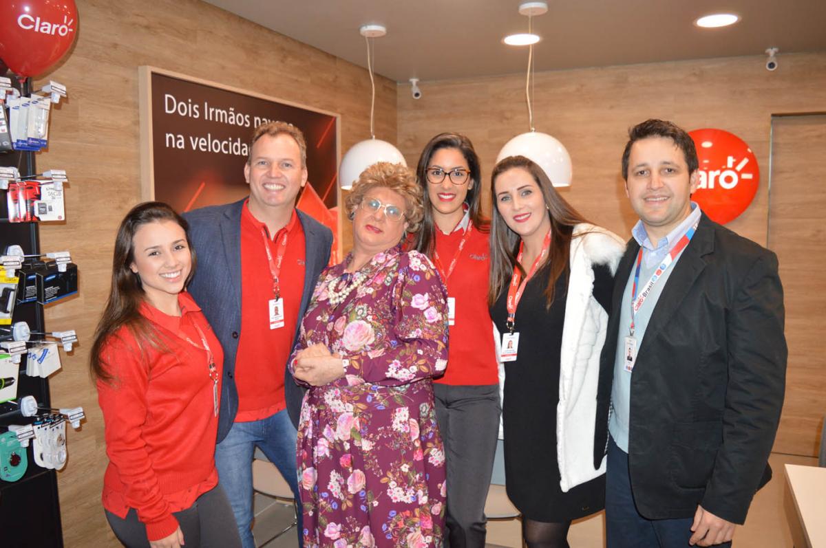 Equipe da loja Claro de Dois Irmãos