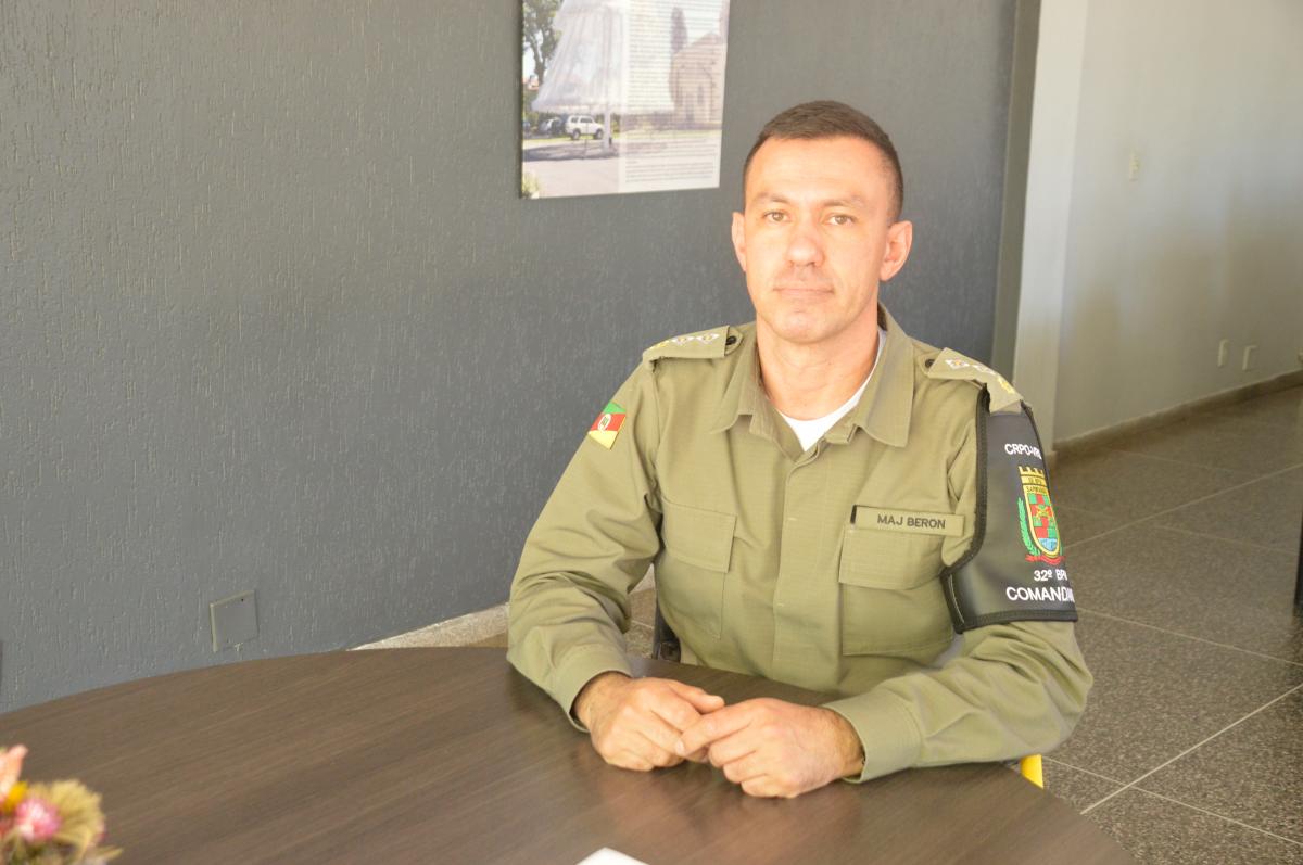 Comandante do 32º BPM esteve no JDI Comandante do 32º BPM esteve no JDI