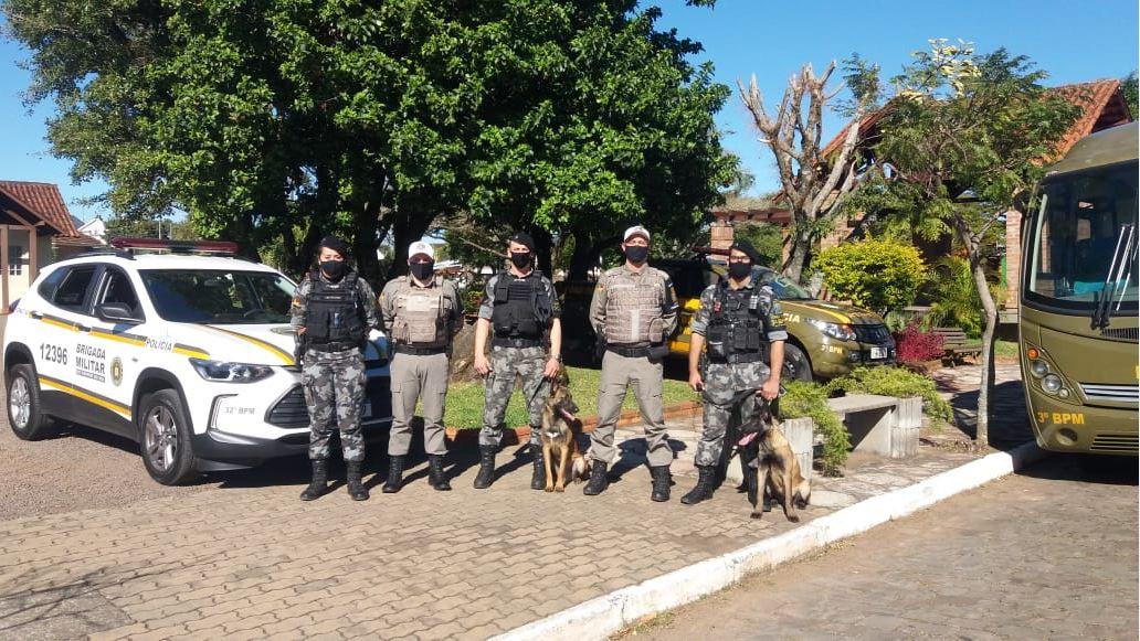 Operação Visibilidade chamou a atenção em Morro Reuter Operação Visibilidade chamou a atenção em Morro Reuter