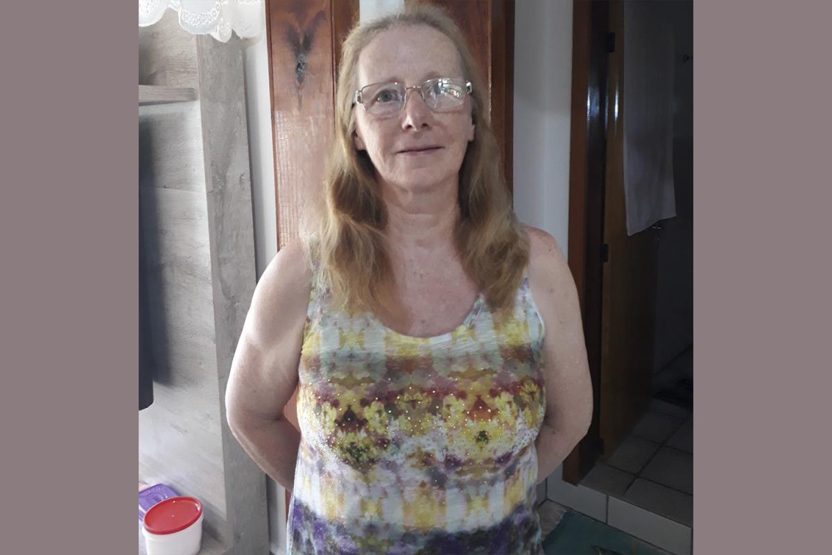 Isolde Bieger tinha 62 anos Isolde Bieger tinha 62 anos