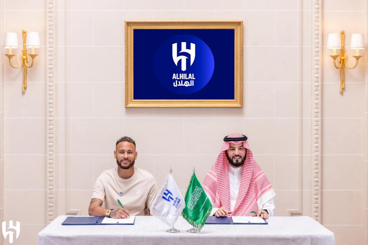 Fonte: ge / Foto: Al Hilal Fonte: ge / Foto: Al Hilal