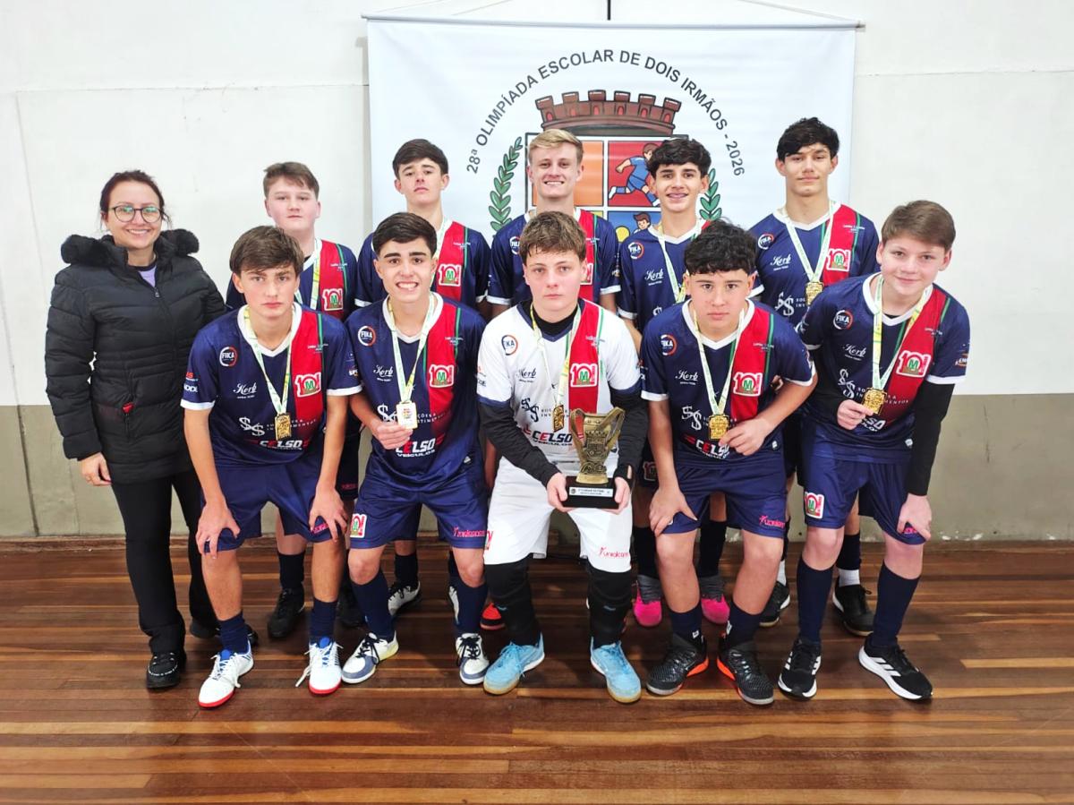 Infantil masculino: 10 de Setembro campeão (Fotos: Divulgação / PMDI)