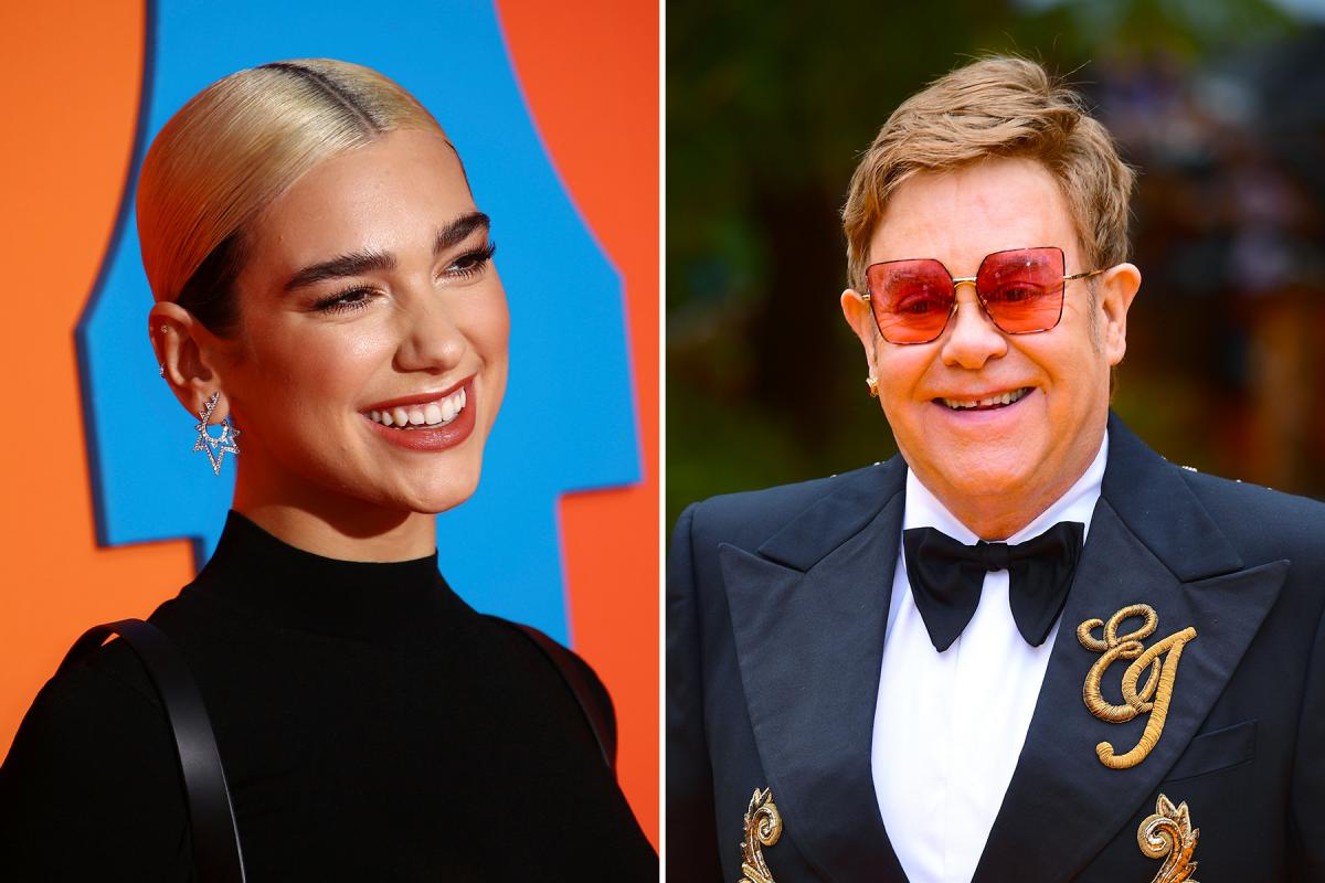 Dua Lipa e Elton John