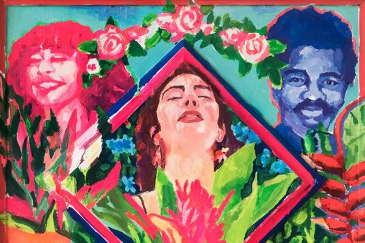 Marisa Monte com Seu Jorge e Flor Marisa Monte com Seu Jorge e Flor