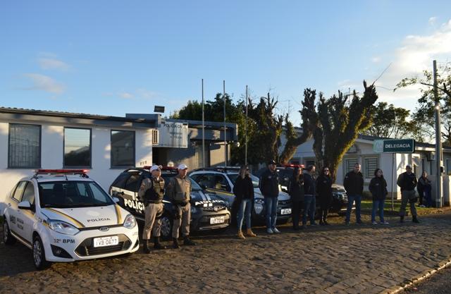 Policiais homenagearam colega morto durante operação