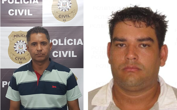 Pedro foi preso na quinta e Maicon segue foragido (Fotos divulgadas pela Polícia Civil) Pedro foi preso na quinta e Maicon segue foragido (Fotos divulgadas pela Polícia Civil)