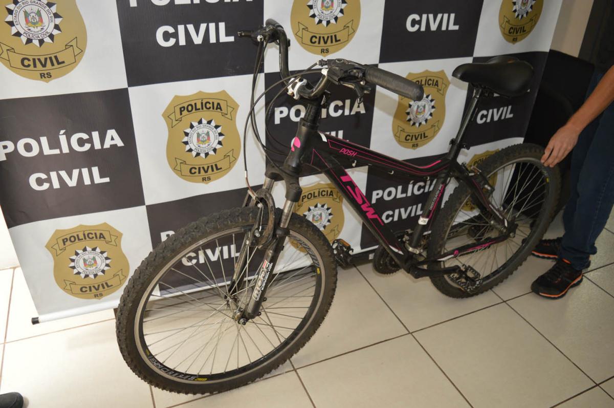 Bicicleta foi devolvida nesta terça-feira