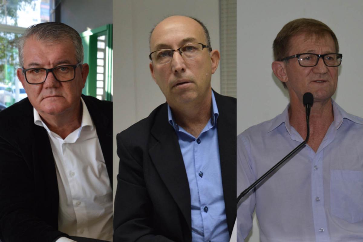 Sérgio Fink, Joracir Filipin e Elony Nyland Sérgio Fink, Joracir Filipin e Elony Nyland