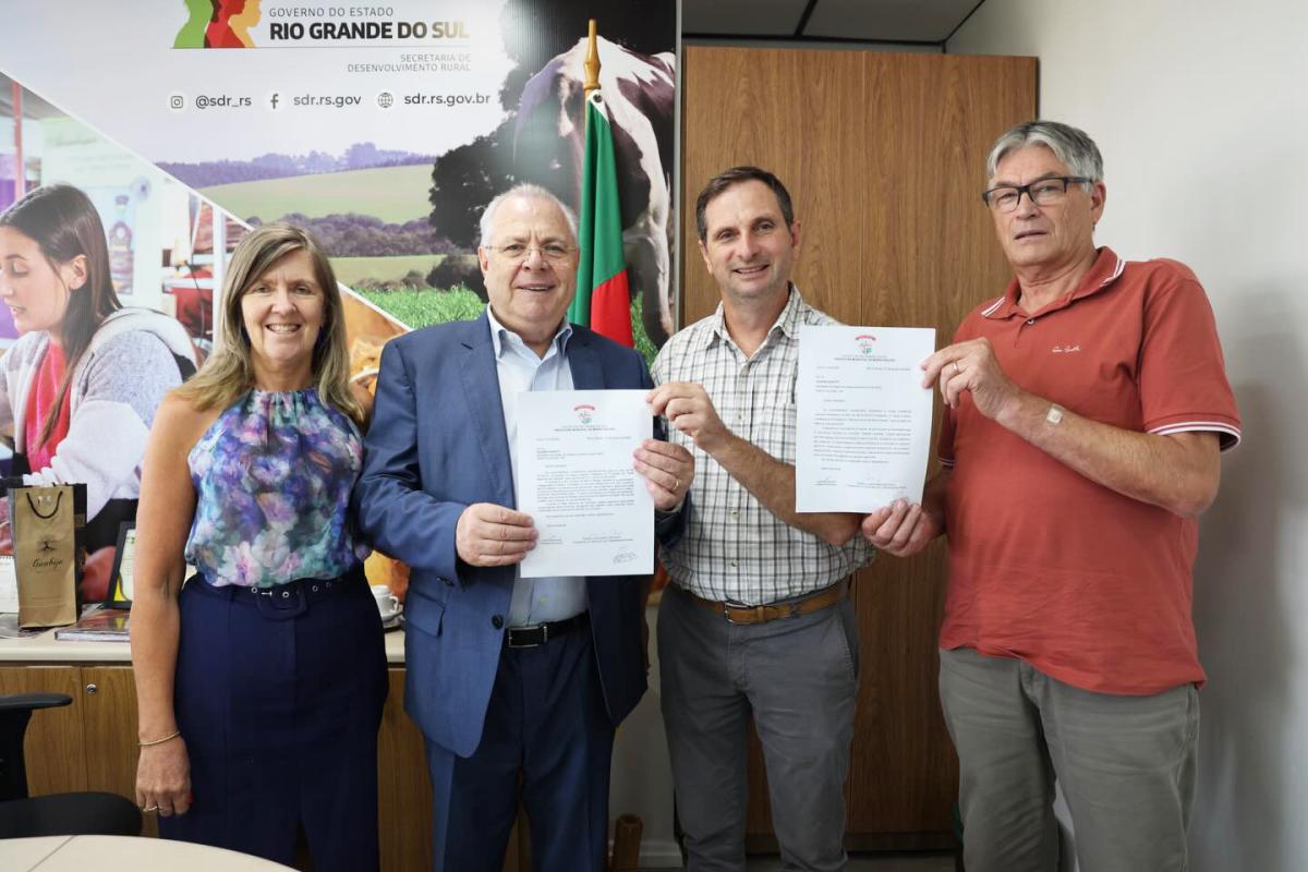 Carla, Covatti, Airton e Pedro (Foto: Penélope Miranda/Ascom SDR)