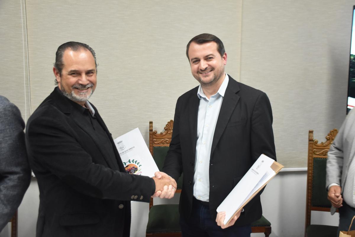 Jak Torretta Jr com o prefeito Jerri
