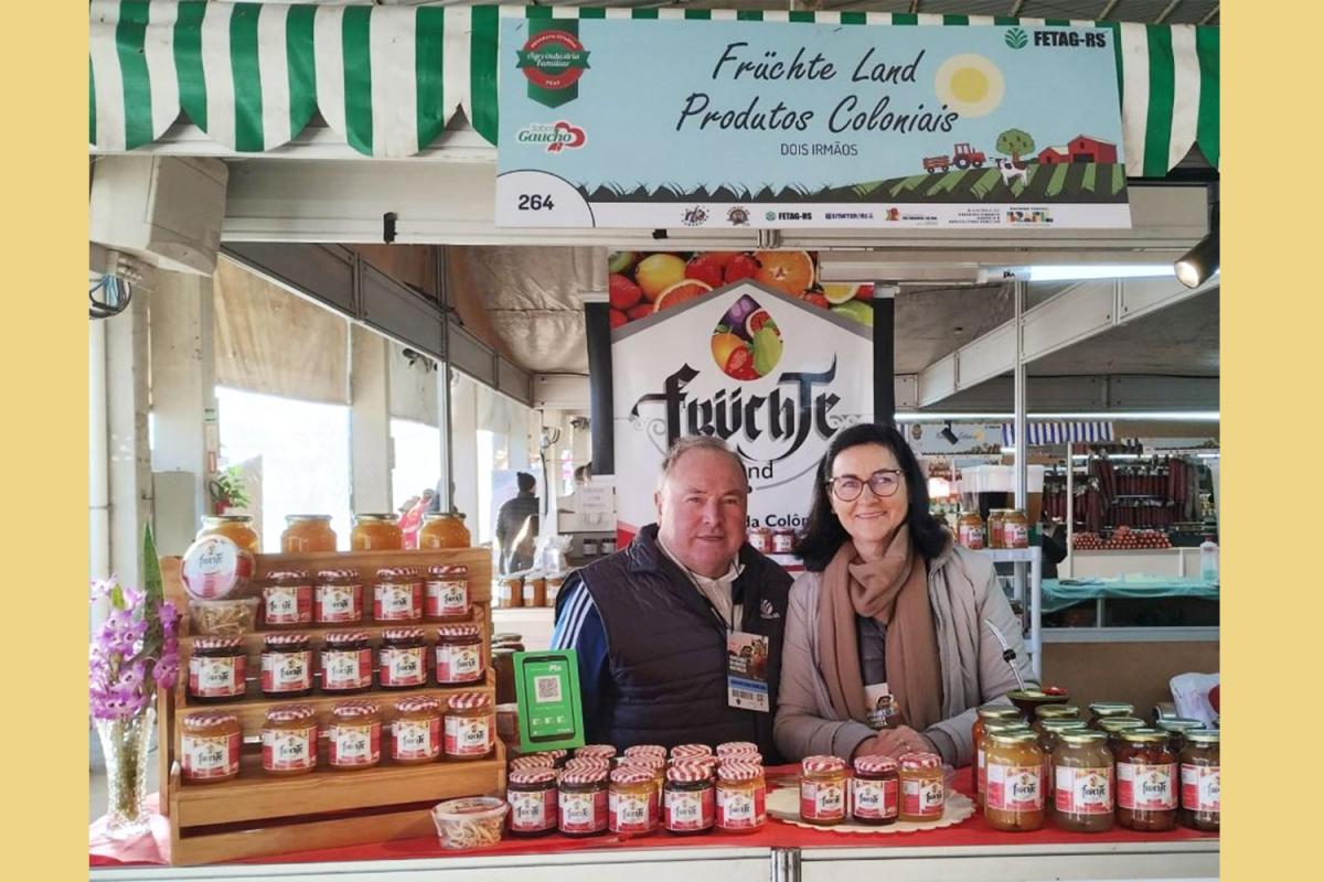 Walter e Inês Claudete Boll na última edição do evento (Foto: Divulgação)
