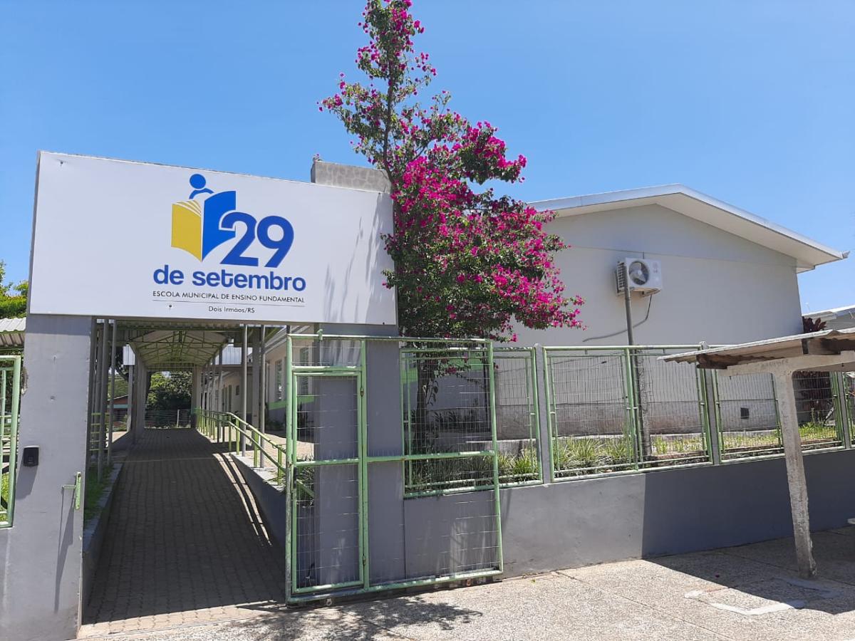 Local é a escola municipal 29 de Setembro (Foto: Divulgação)